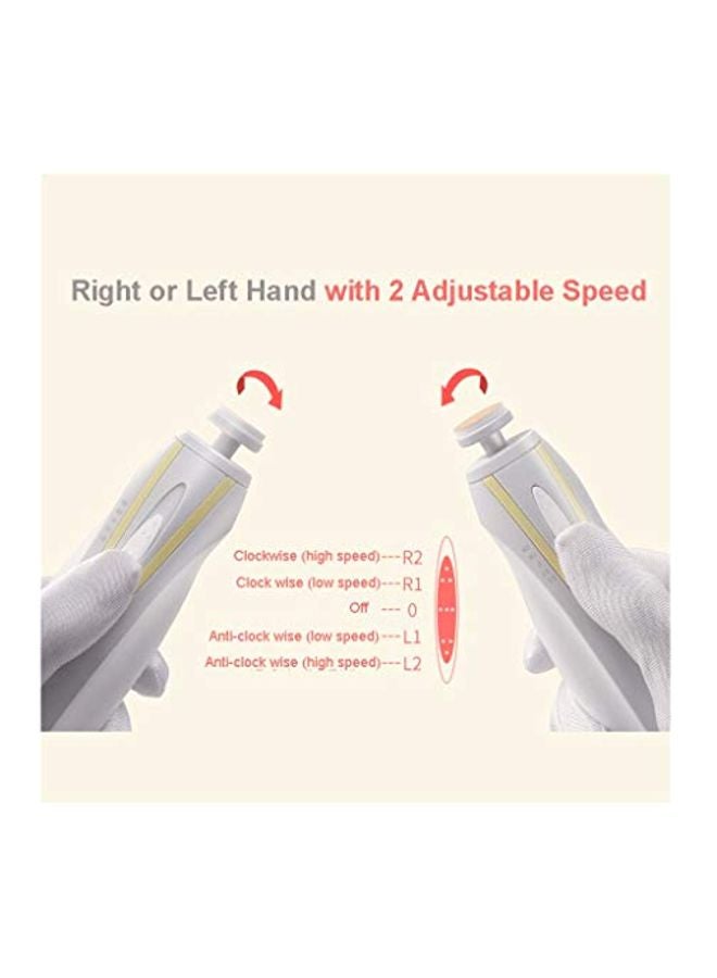 Megaie Electric Nail Trimmer With LED Light - Image 4