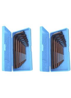 Inditrust Inditrust Hex allen key set Pack of 2 Allen Key Set  - Image 1