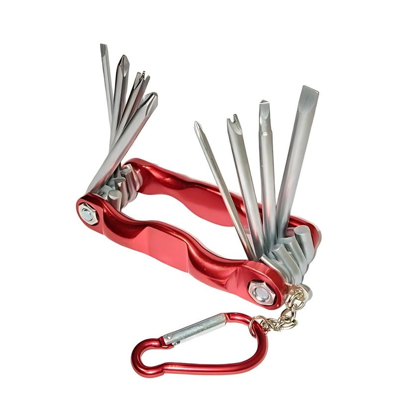 GNOLY Multi-Functional Folding Tool - Hex Key Allen Wrench Set - All In 1 Bicycle Repair Tools (Model 4) - Image 1