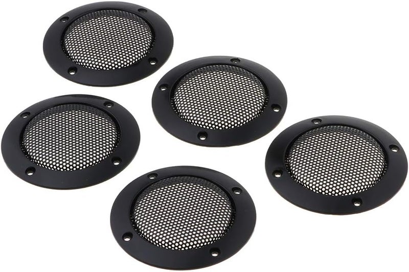 5 Mesh Round Car Woofer Cover Speaker Subwoofer Grill Inch - Image 1