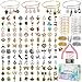 Sofier 542pcs Bangle Bracelet Making Kit DIY Jewelry Making Kit and Supplies Expandable Charm Bracelets Pendants Plier Set Toy Art Craft Gift for Girl Teen Women Adult - Image 3