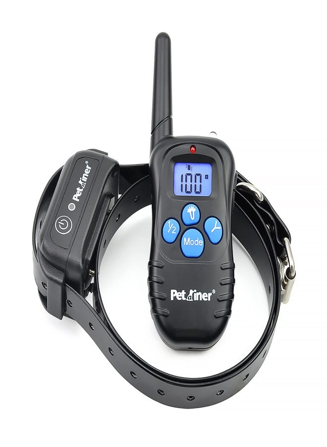 Petrainer Shock Collar for Dogs - Waterproof Rechargeable Dog Training E-Collar with 3 Safe Correction Remote Training Modes, Shock, Vibration, Beep for Dogs Small, Medium, Large - Image 1