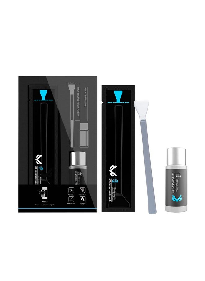 VSGO Vs S02 E Aps C Digital Camera Sensor Cleaning Kit Clean Swab × 10 With Sensor Cleaner Solution For Nikon Canon Dslr Cleaning  - Image 1