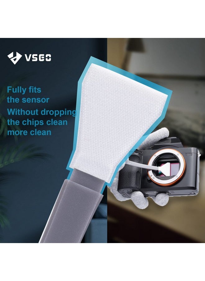 VSGO Vs S02 E Aps C Digital Camera Sensor Cleaning Kit Clean Swab × 10 With Sensor Cleaner Solution For Nikon Canon Dslr Cleaning  - Image 4