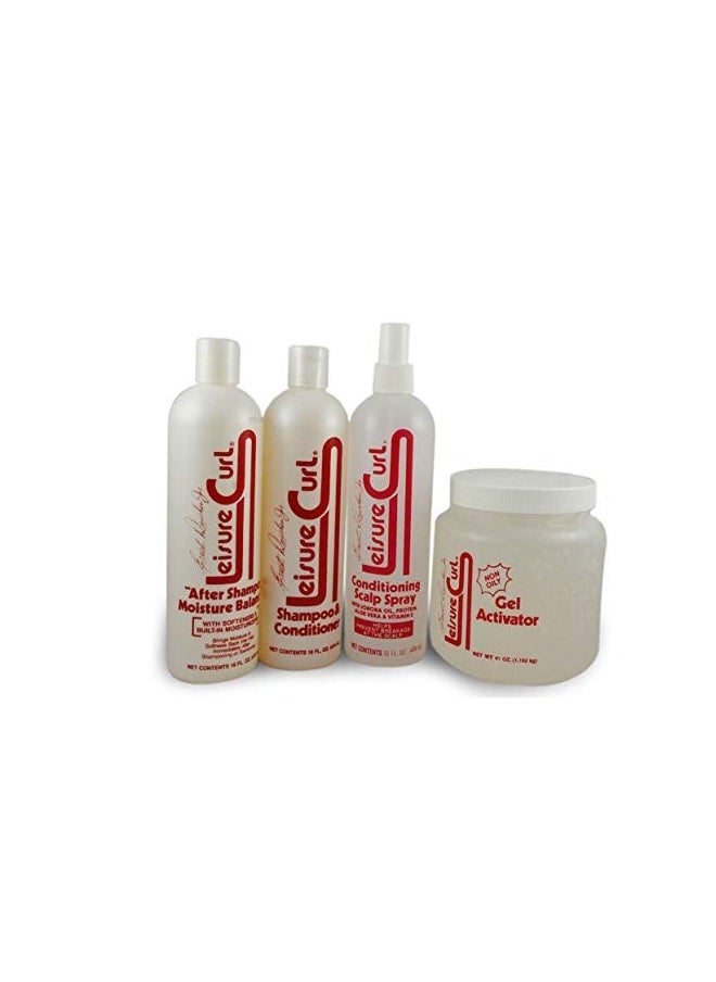 Leisure Curl Gel Activator - Regular 16 oz 144R