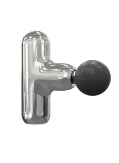 GREEN LION Pro 40W Massage Handle / 4 Speed Gear / 2200-4000 RPM Range / 4 Hours Working / Muscle Recovery / Increase Blood Circulation / Conical Head / Spherical Head / Clawed Head / Flat Head - Silver  - Image 1