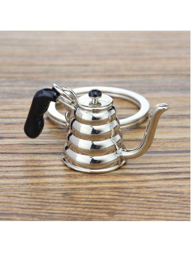 Generic Coffee Keychain Car Pendant Creative Gift Latte Art Tank Keychain