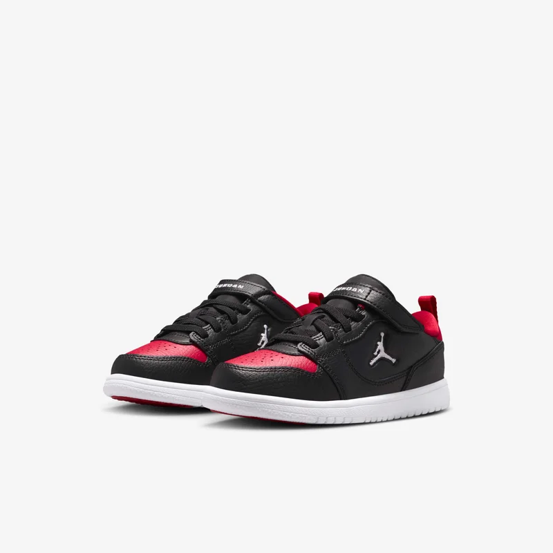 Jordan Black Kids' Access Court Low Shoes (Younger Kids)  | Best Price UAE