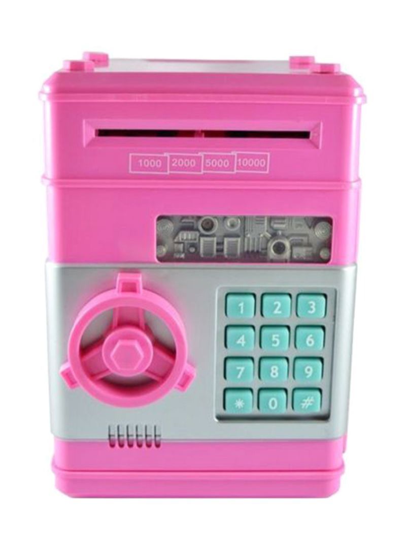 Mini Electronic Coins And Bills Vault With Voice Command