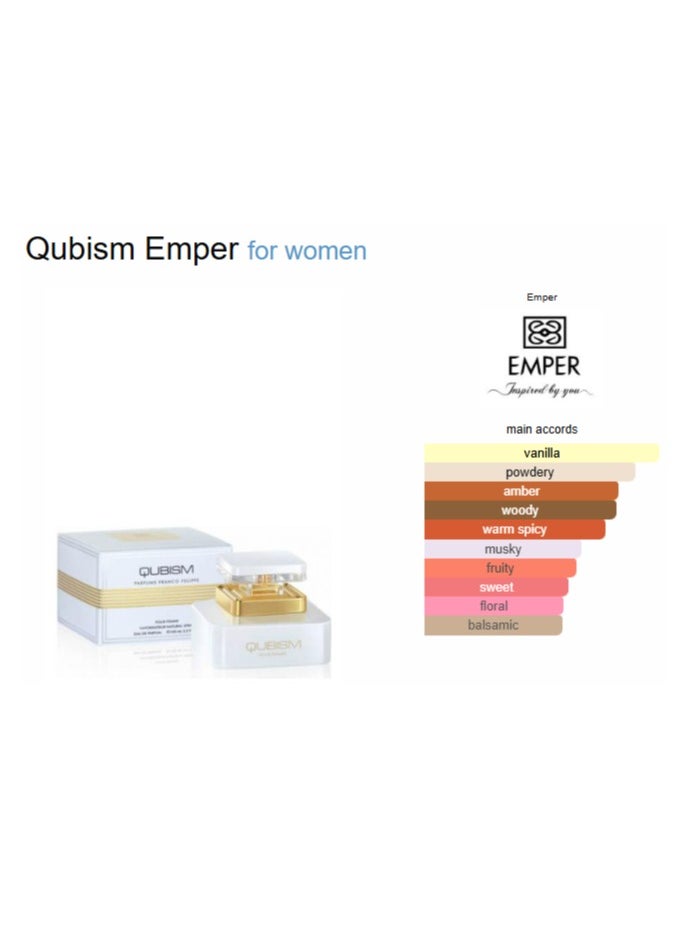 Emper - Qubism EDP For Women 100ml - Image 1