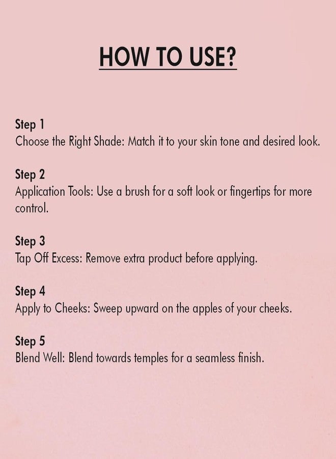 MATT LOOK BL-07 Feel The Blush Baked Blush Trio Poppy Girl- 15g - Image 5