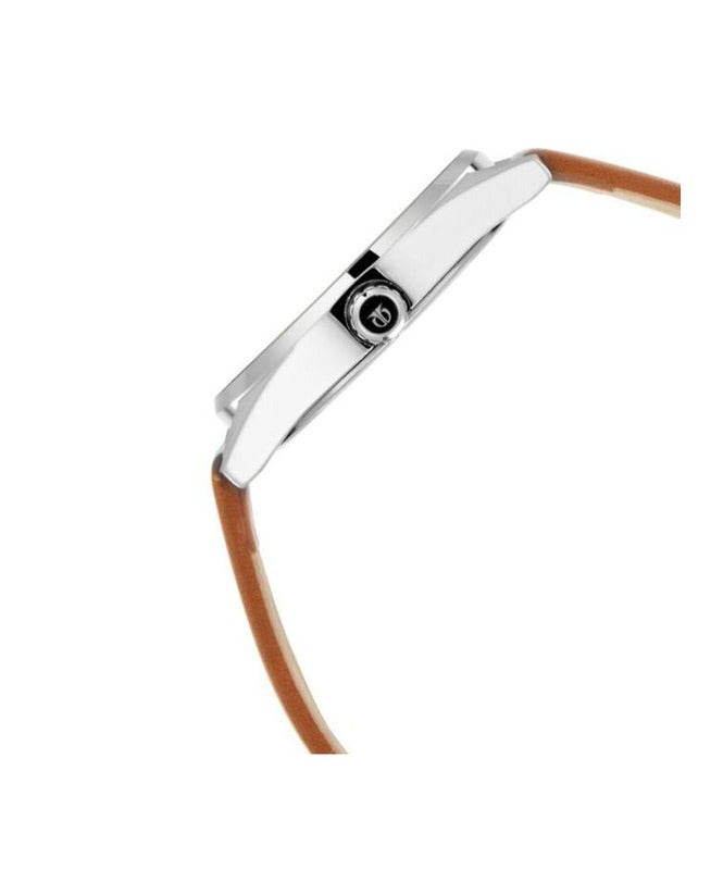 Titan Quartz Analog White Dial Leather Strap Watch for Men 1729sl03 - Image 3