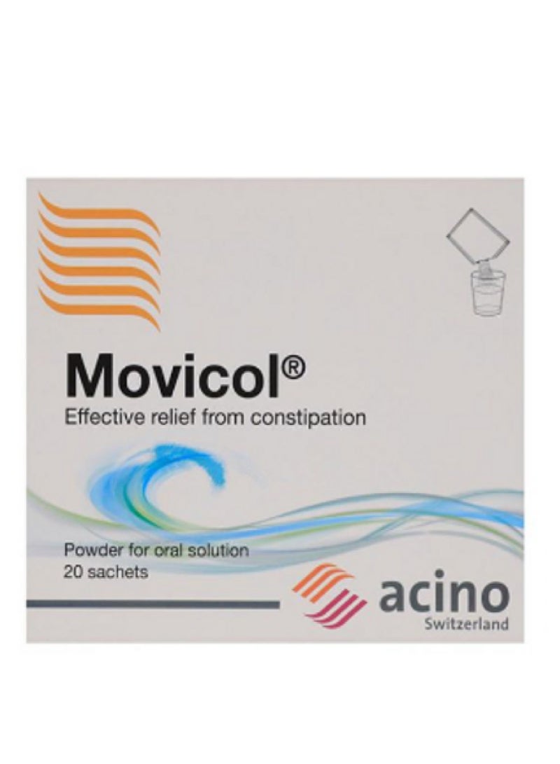 MOVICOL أكياس موفيكول 20