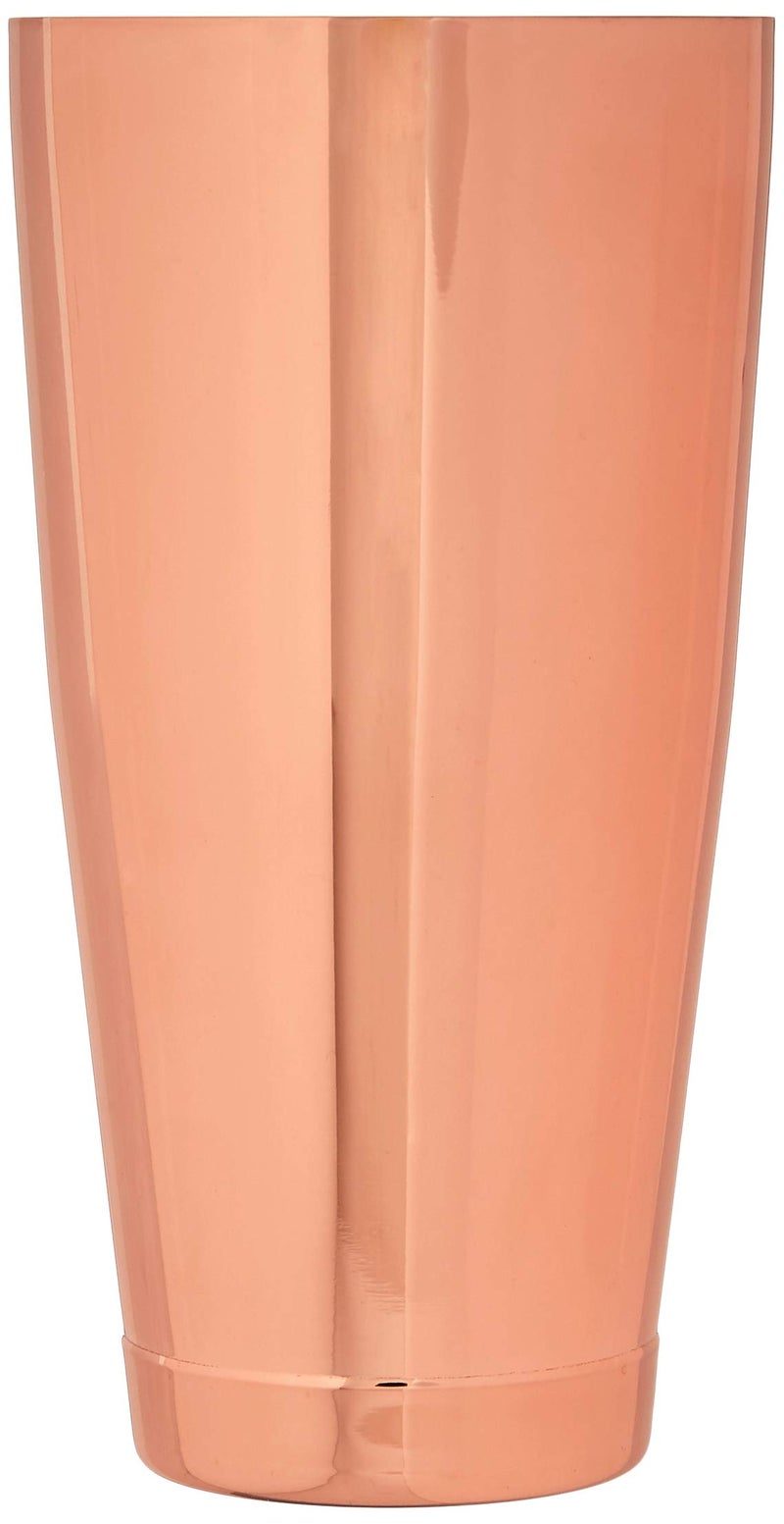 Barfly Shaker Cocktail Tin, Set (18 oz and 28 oz), Copper - Image 2