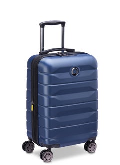 DELSEY Air Armour Hardcase Expendable Double Wheel Cabin Trolley Bag 55cm/22Inch, 37+5L, 3kg, Night Blue  - Image 2