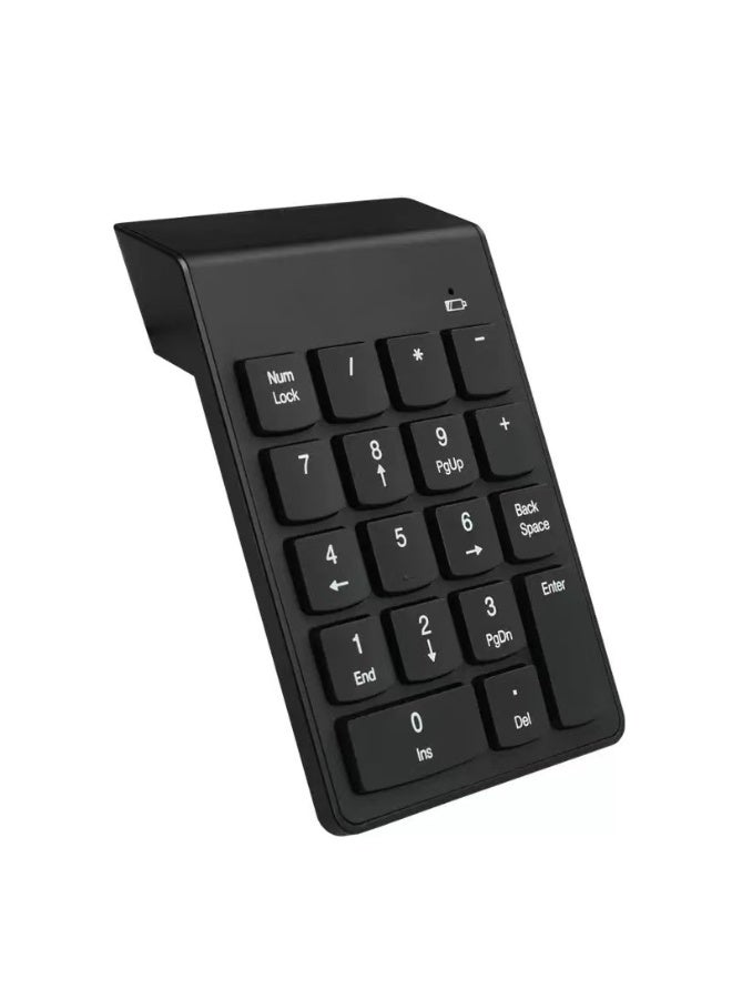Wireless 2.4GHz Numeric Keypad Keyboard Black - Image 1