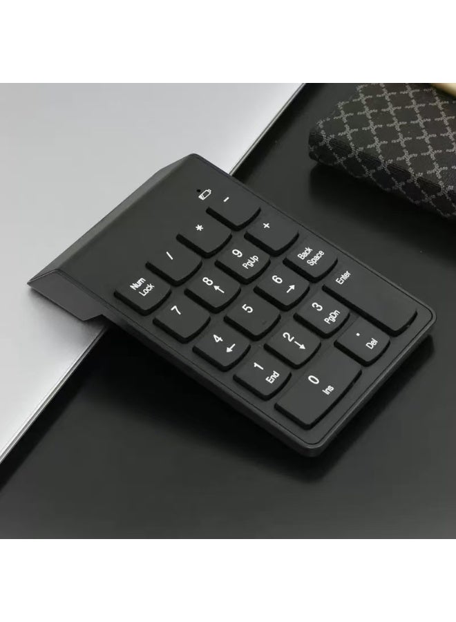 Wireless 2.4GHz Numeric Keypad Keyboard Black - Image 3
