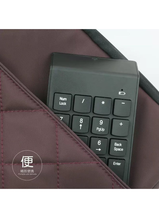 Wireless 2.4GHz Numeric Keypad Keyboard Black - Image 5