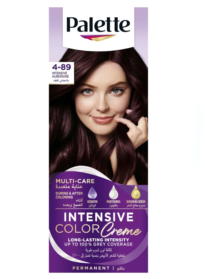 لون شعر باليت 4-89 إنتنس-أوبيرجين