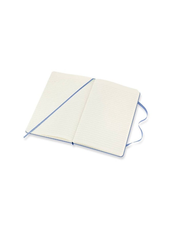 MOLESKINE Large Notebook Ruled Pages Hydrangea Blue Hard Cover 240 Pages - Image 2