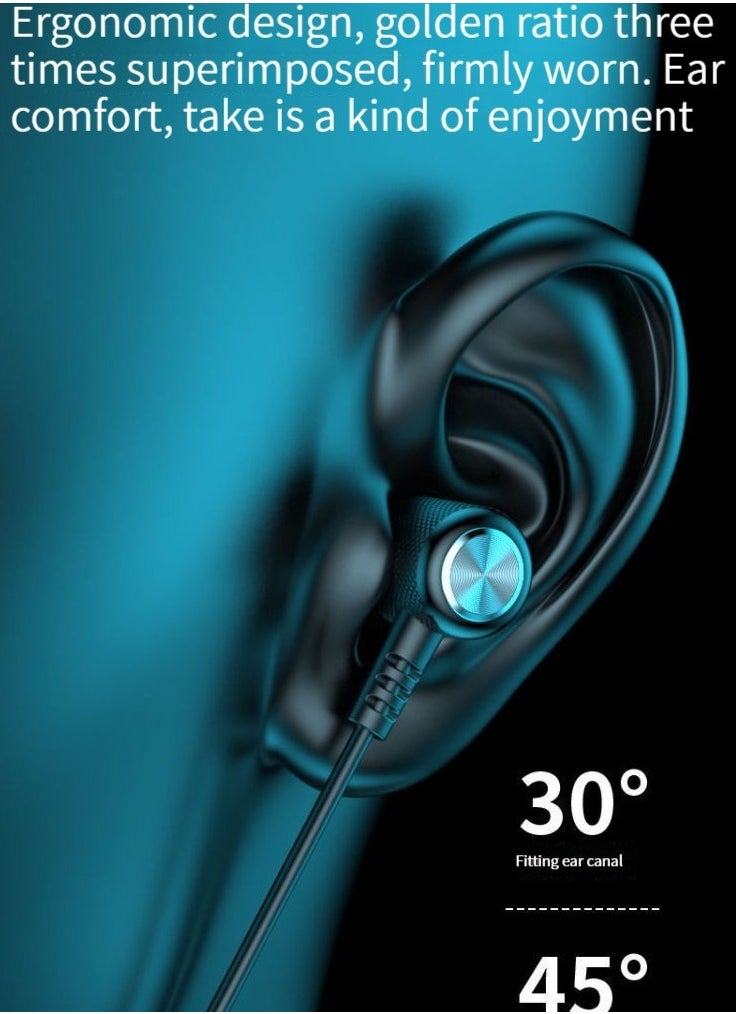 Generic Wireless bluetooth sports earphones hanging neck type ultra long standby bluetooth music earphones pink  - Image 4