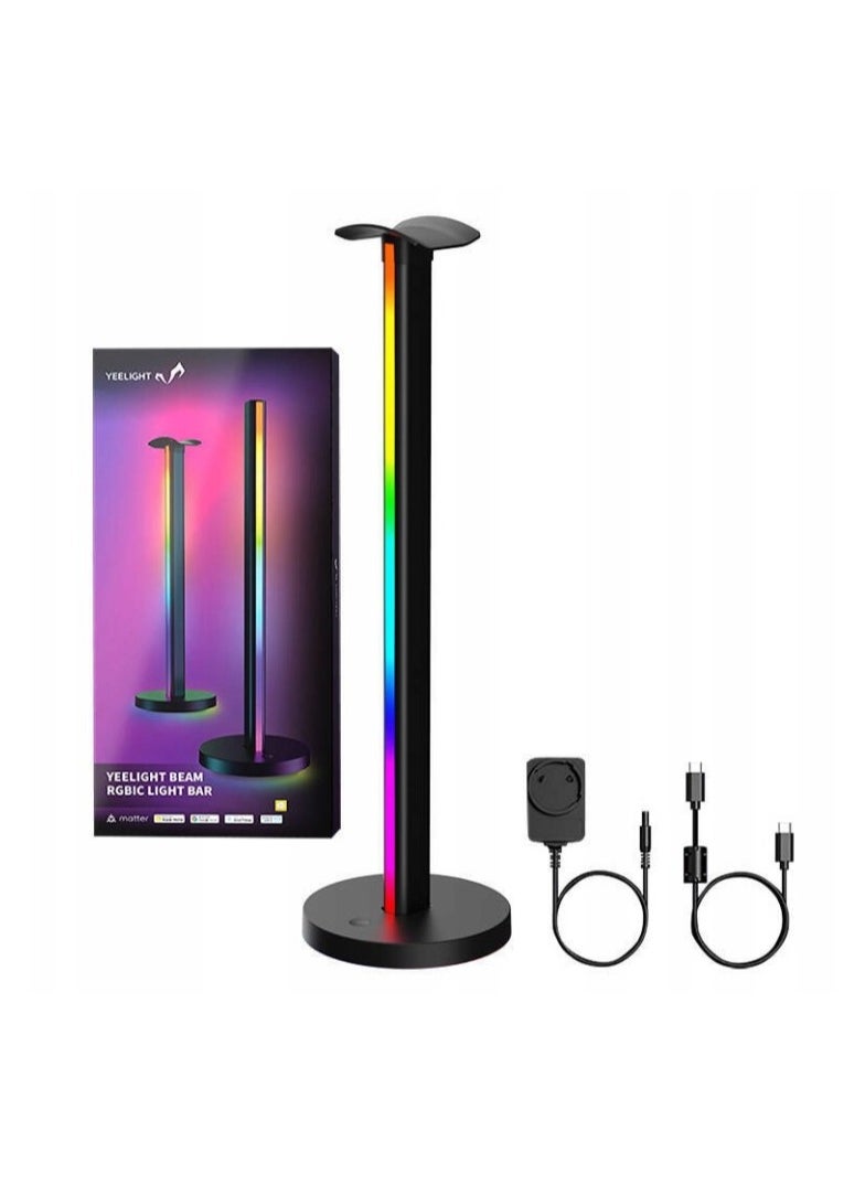 Yeelight Yeelight Beam RGBIC Light Bar | 16 million Color Options | Dual Smart Light Bars | 3-Side Lighting w/ Music Flow | App Control | Game Sync | 16" Height TV Backlight  - Image 1