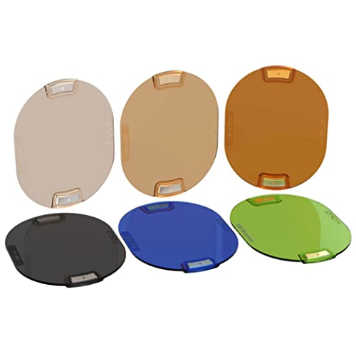 MagMod Pro Correction Gels, Flash Modifier Light Gels, New and Improved Color Modifiers, Modular Magnetic Camera Accessories, Set of 6 Light Filters - Image 1