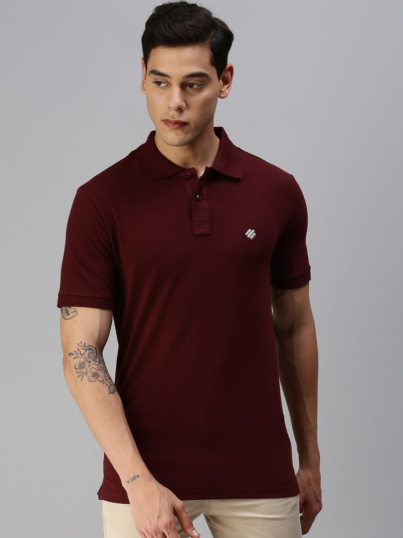 ONN Men's Regular Fit Polo (8904209865052 Casualz_431_Large_Coffee) - Image 1