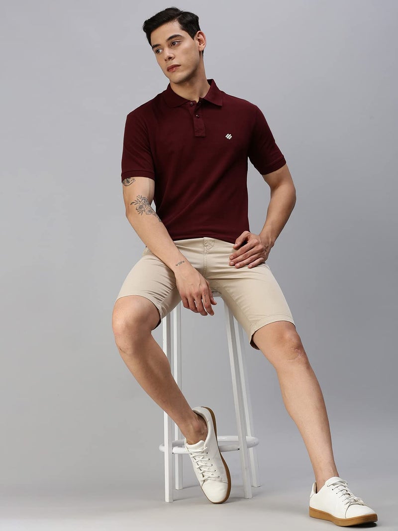 ONN Men's Regular Fit Polo (8904209865052 Casualz_431_Large_Coffee) - Image 3
