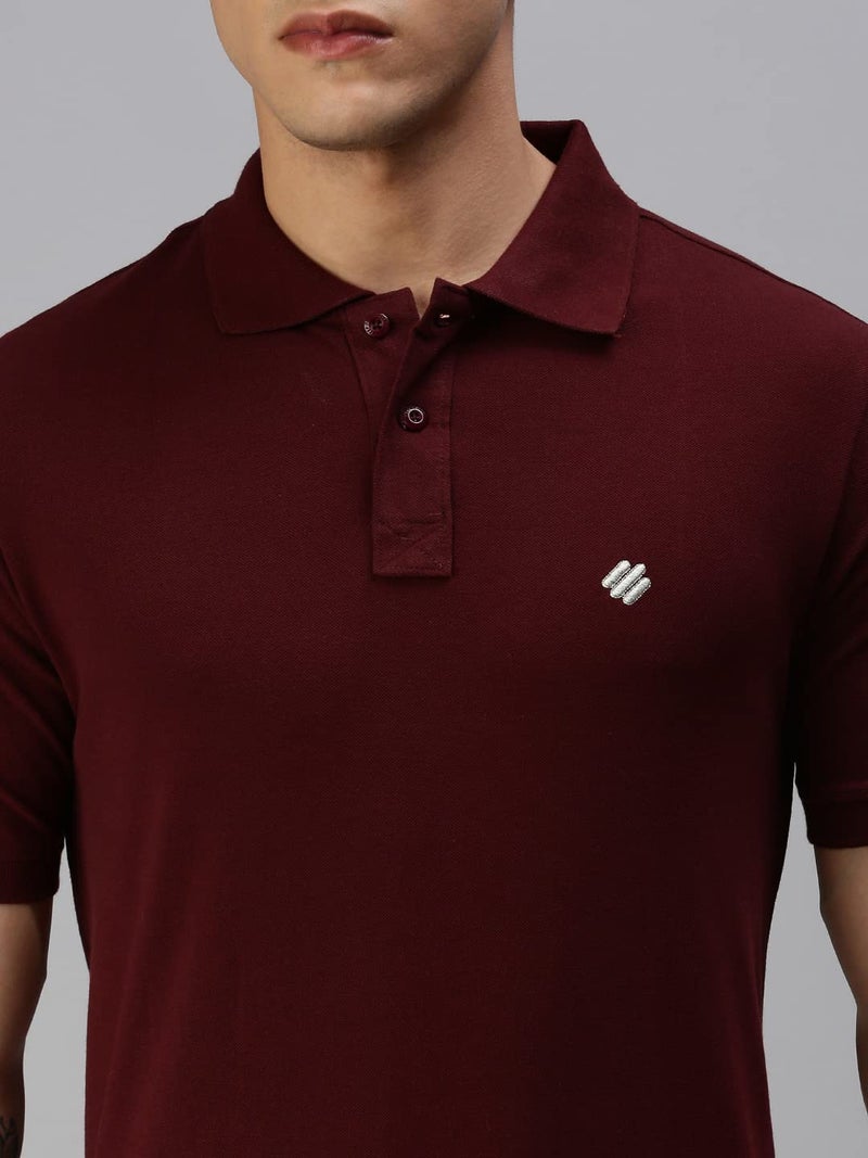 ONN Men's Regular Fit Polo (8904209865052 Casualz_431_Large_Coffee) - Image 5