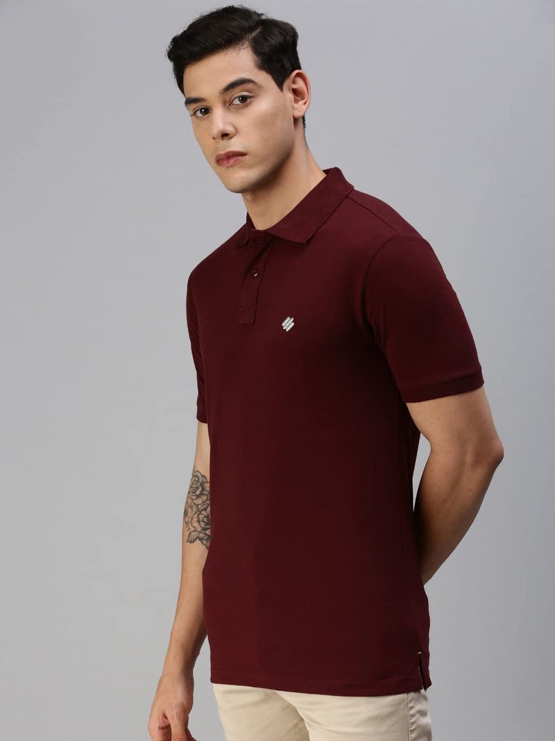 ONN Men's Regular Fit Polo (8904209865052 Casualz_431_Large_Coffee) - Image 2