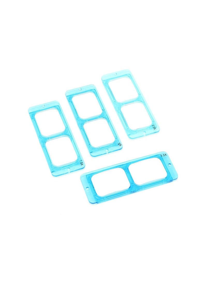 GGOOT 4 Lens Headband Wearing Magnifier Watch Repair Reading Optivisor Eye Welding Visor Tool - Image 3