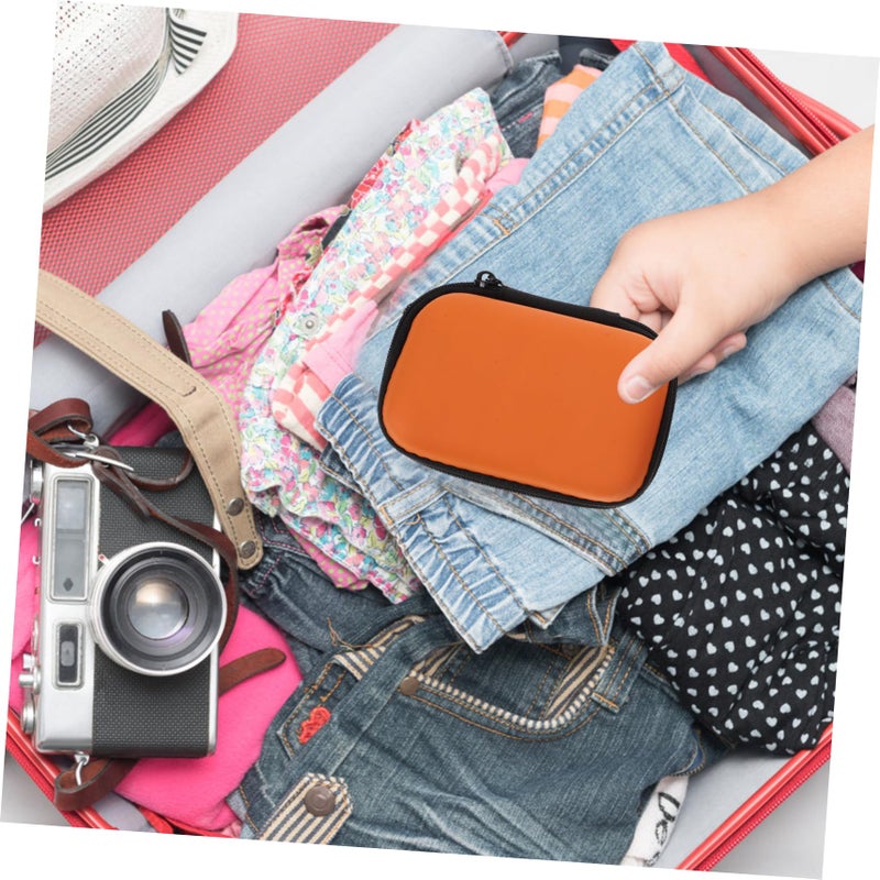 Hard Drive Carrying Case 2 Pack Portable HDD Storage Box Organizer Black - Image 3