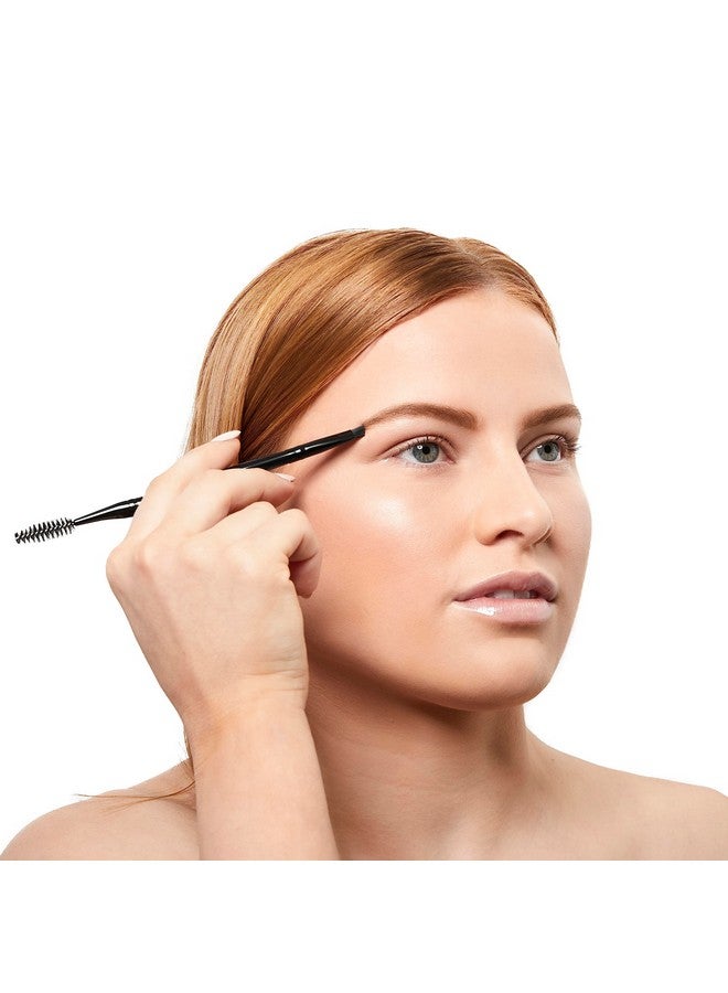 MADLUVV Duo Eyebrow Brush By Madluvvangled Eye Brow Brush And Spoolie Brush Professional Eye Brow Brushes Firm Thin Angle For Precision Definer Liner Filler Shaper Powder Makeup - Image 2