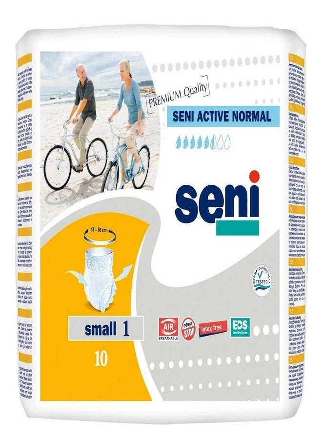 Seni Active Normal Adult Pull Ups - 10 Pieces Small (pack of 2)