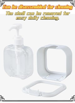 Oasisgalore Lotion Bottles, Shower Gel Dispenser, Shampoo Bottles Refillable with Pump  (300ml+500ml)  - Image 4