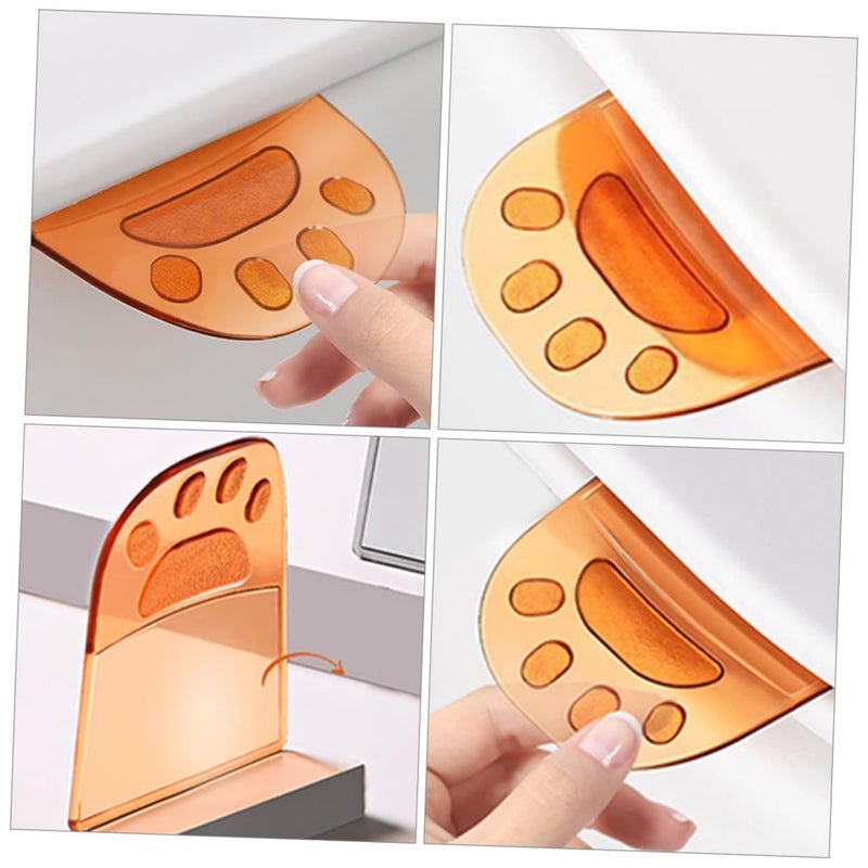 2Pcs Toilet Seat Lifter Handle Opener Non Marking Sponge Glue Bathroom Accessory - Image 5
