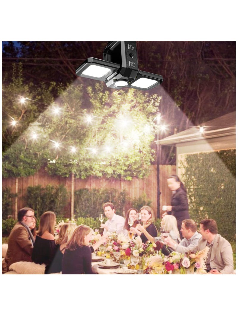 مصباح يدوي صغير قابل لإعادة الشحن بقوة 1000 لومن وفتاحة زجاجات، 5 أوضاع وتصميم قابل للطي 90°، مثالي للهدايا لتخييم والمشي لمسافات طويلة - Image 5