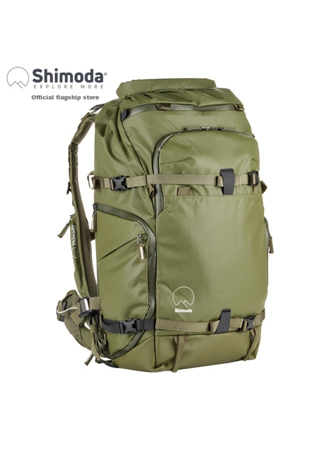 Shimoda Camera Bag, Professional Outdoor Photography Bag, Lightweight, Waterproof, Drone And Telephoto Lens Backpack, X40v2 Medium-sized Dslr Inner Liner Set, Army Green, 520-133 - Image 3