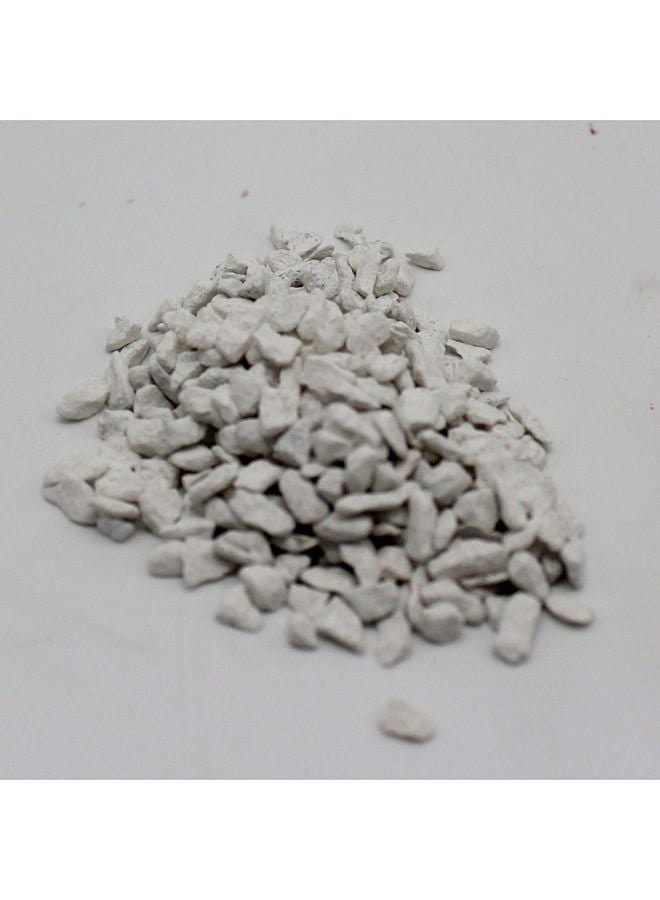 FANCY FLOWERS Natural Polished Baby Stone Decorative Rocks Stones For Flowerpot Garden Wedding Home Vase Aquarium (White) - Image 2