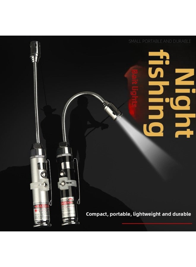 Bait Lights Bait Rubbing Lights Night Fishing Lights Bait Plate Lights Bait Lights With Magnet Red Light Clip-on Lights Fishing Supplies