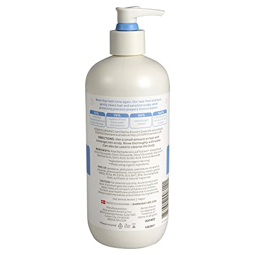 Bambo Nature Tear Clear Baby Shampoo, 16.9 fl oz Bottle, 1 Count - Image 2