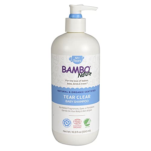 Bambo Nature Tear Clear Baby Shampoo, 16.9 fl oz Bottle, 1 Count - Image 1