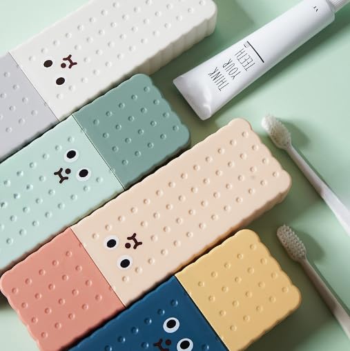 GNOLY Travel Toothbrush Toothpaste Case Cover Holder Bathroom Organizer Container Toothbrush Toothpaste Storage Box (3) - Image 5