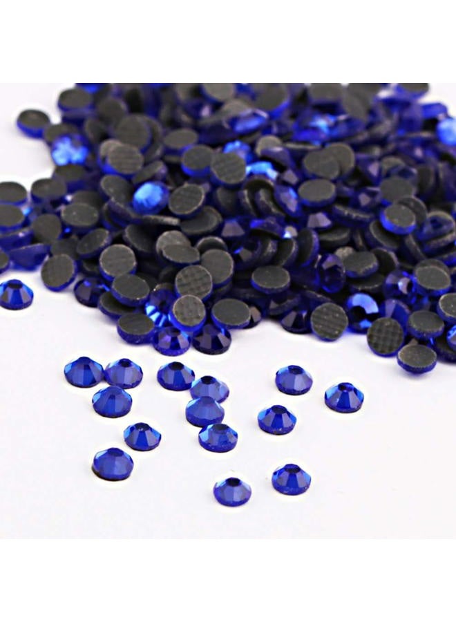 BEADSLAND Crystal Hotfix Rhinestone,Machine Cut Stone 1440pcs/pkg (Sapphire,SS10,3mm) - Image 1