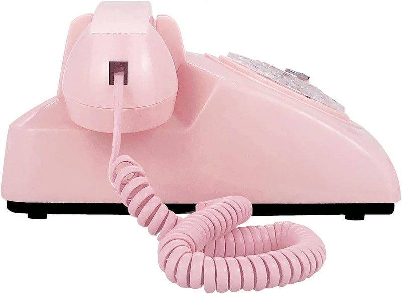 TelPal Retro Single Line Corded Desk Telephone Classic Vintage Rotary Dial Hands Free Landline Phone for Home/Office/Hotel, Antique Phones for Seniors Gift - Image 4