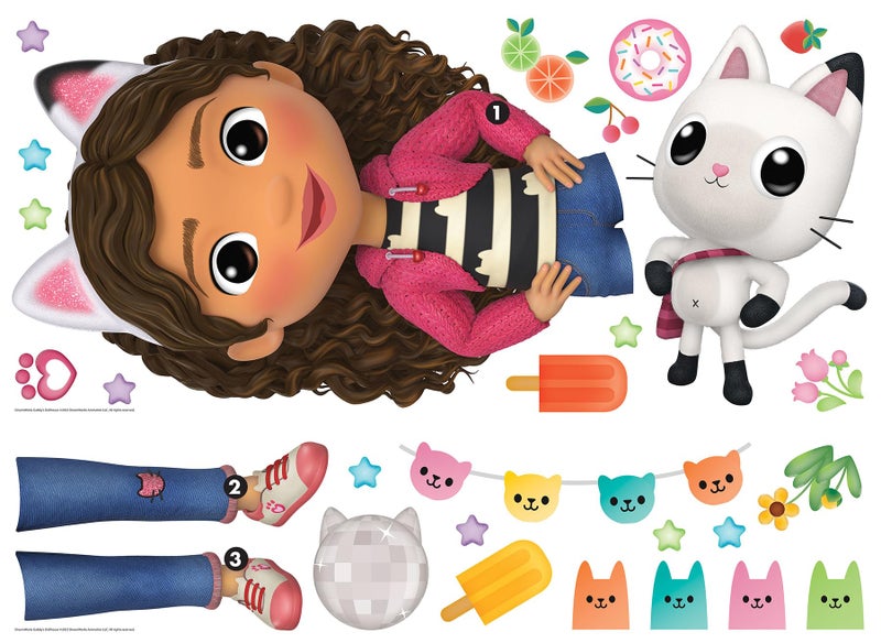 RoomMates DreamWorks Gabby's Dollhouse Character Giant Wall Decals , RMK5453GM - Image 4