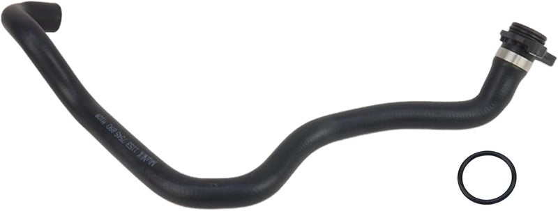 water coolant hose thermostat front engine 2002-2015 For Bmw E82 E88 128i E90 E91 325i 325xi 328i 328i xDrive 328xi, 330i, 330xi, Z4, Replacement # 11537545890 - Image 1
