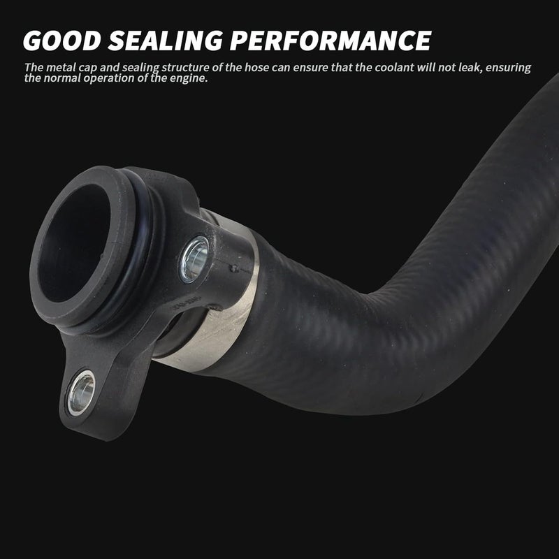 water coolant hose thermostat front engine 2002-2015 For Bmw E82 E88 128i E90 E91 325i 325xi 328i 328i xDrive 328xi, 330i, 330xi, Z4, Replacement # 11537545890 - Image 4
