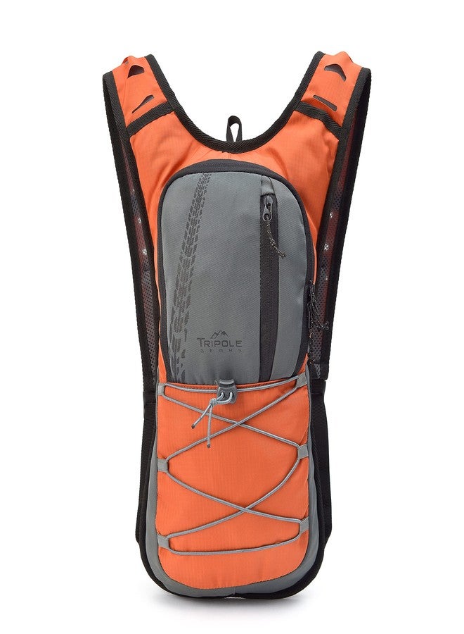 Tripole Hydration Backpacks for Cycling and Trail Running | Without Bladder (Orange) - Image 1